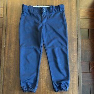 Girls size XL navy softball pants